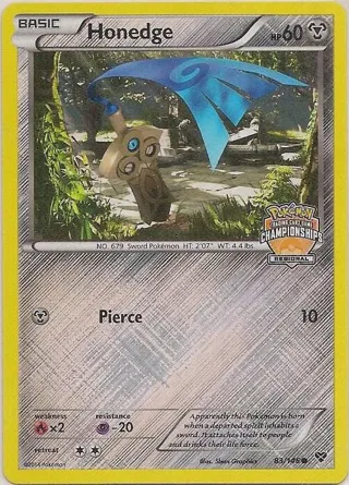 Honedge - 83/146 (Regional Championships)