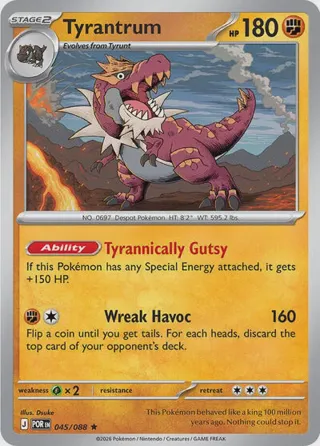 Tyrantrum - 047/088 (Non-Holo)