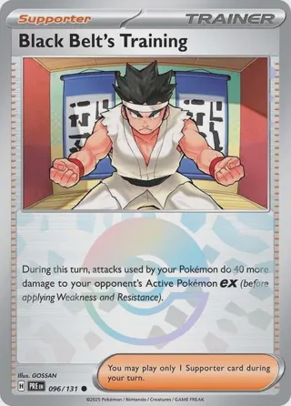 Black Belt's Training - 096/131 (Poke Ball Pattern)