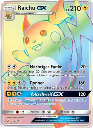 Raichu GX