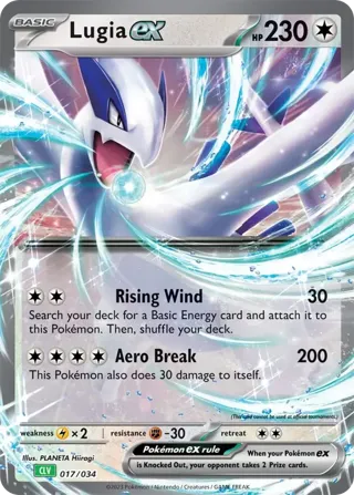 Lugia ex - 017/034