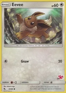 Eevee (#26 Charizard Stamped)