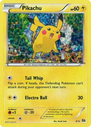 Pikachu - 6/12