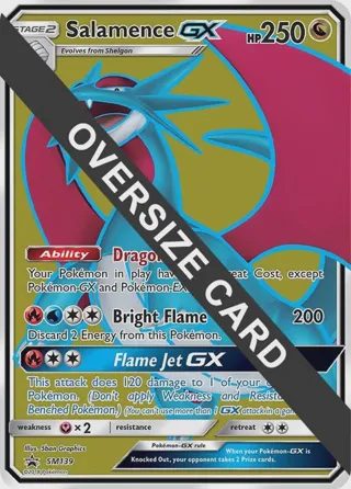 Salamence GX - SM139 (SM Black Star Promo)