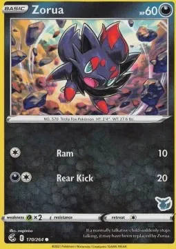 Zorua (Eevee Stamped)