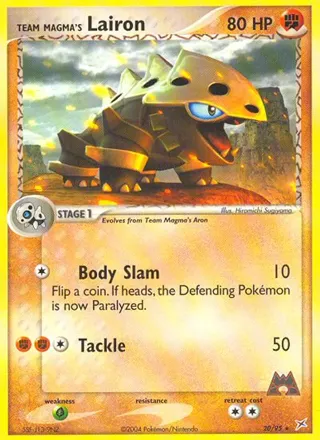 Team Magma's Lairon - 20/95