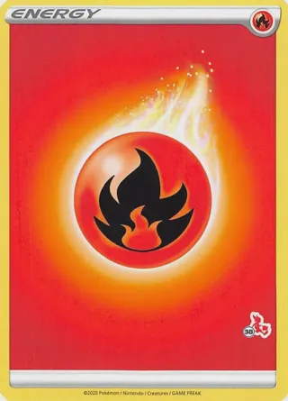 Fire Energy (#38 Cinderace Stamped)