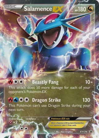 Salamence EX - XY170