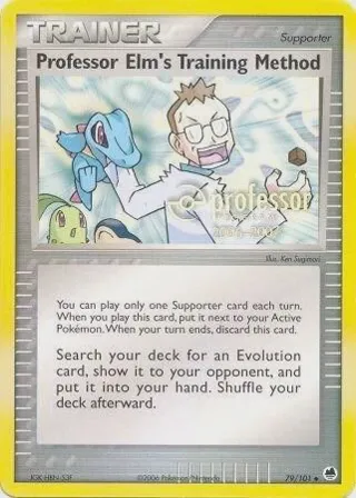 Professor Elm's Training Method (2006-2007)