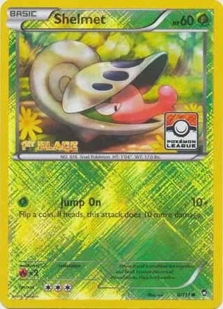 Shelmet - 8/111 (Pokemon League) [1st Place]