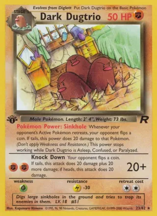 Dark Dugtrio (23)