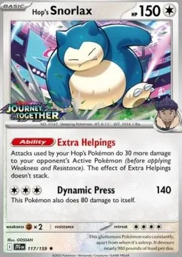 Hop's Snorlax (EB Games) (Cosmos Holo)