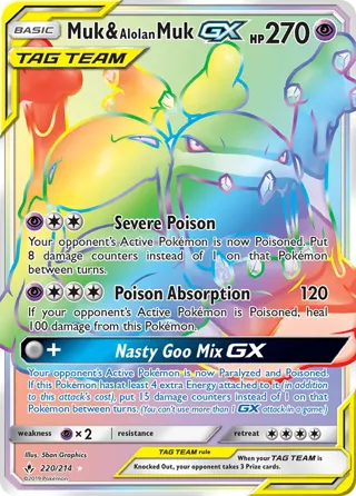 Muk & Alolan Muk GX (Secret)