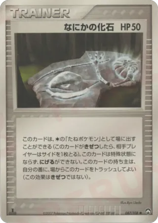 Mysterious Fossil