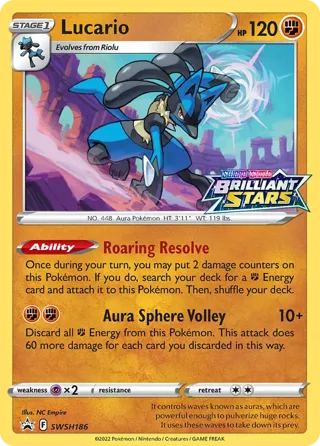 Lucario - SWSH186