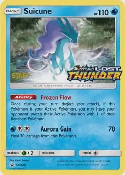 Suicune - SM149 (Prerelease) [Staff]