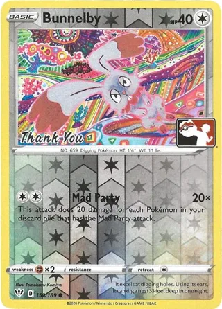 Bunnelby - 150/189 (Thank You Promo)