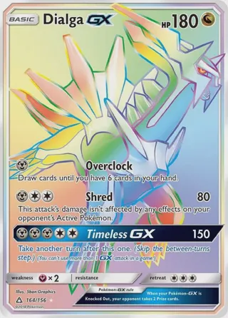 Dialga GX (Secret Rare)