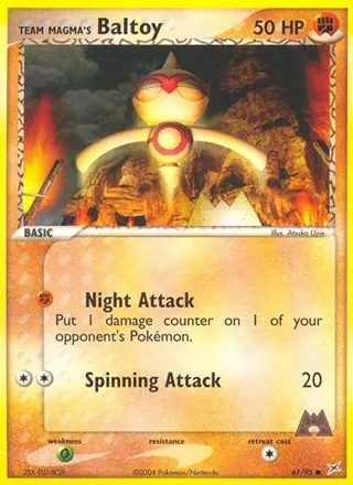 Team Magma's Baltoy - 61/95