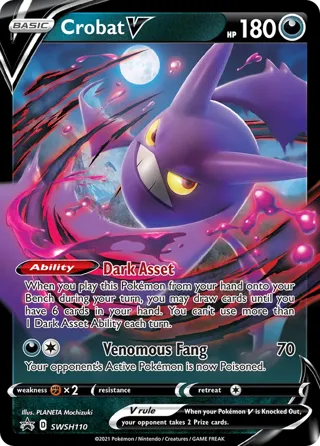 Crobat V - SWSH110