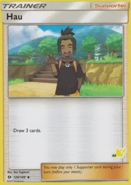 Hau (#42 Pikachu Stamped)