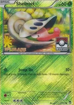 Shelmet (Pokemon League) [3rd Place]