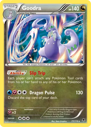 Goodra - 77/119 (Cosmos Holo)