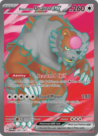 Bloodmoon Ursaluna ex - 202/167