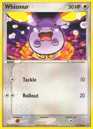 Whismur - 73/106 (City Championships)