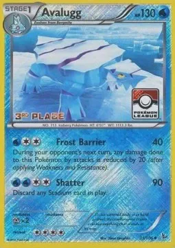 Avalugg (Pokemon League) [3rd Place]