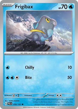 Frigibax - 058/193 (Holiday Calendar)