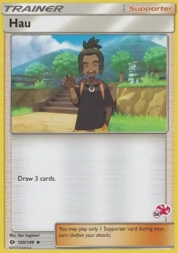 Hau (#52 Charizard Stamped)