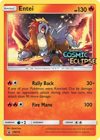 Entei (Prerelease) [Staff]