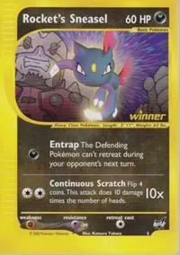 Rocket's Sneasel - 5 [Winner]