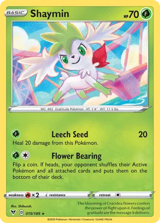 Shaymin - 015/185 (Cosmos Holo)