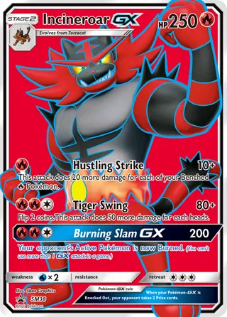 Incineroar GX - SM38 (SM Black Star Promo)