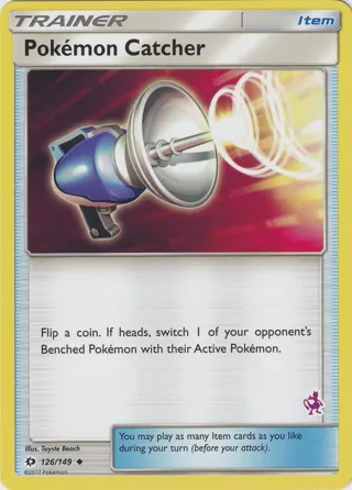 Pokemon Catcher - 126/149 (Mewtwo Stamped)