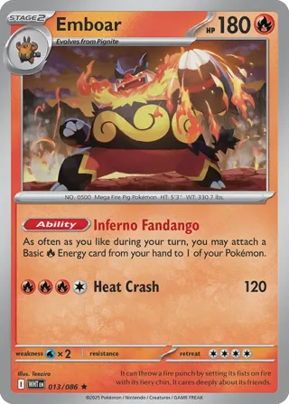 Emboar (Poke Ball Pattern)