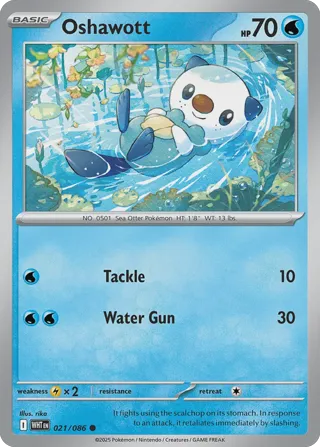 Oshawott (Poke Ball Pattern)