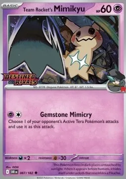 Team Rocket's Mimikyu (Prerelease)