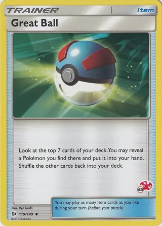 Great Ball - 119/149 (#48 Charizard Stamped)