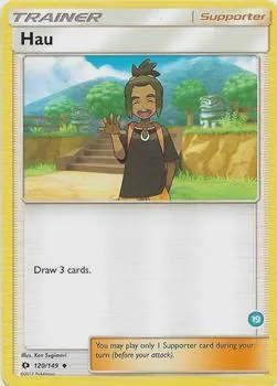 Hau (19) (Alolan Ninetales Half-Deck)