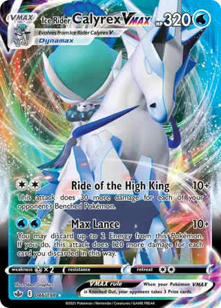 Ice Rider Calyrex VMAX - 2022 (Rikuto Ohashi)