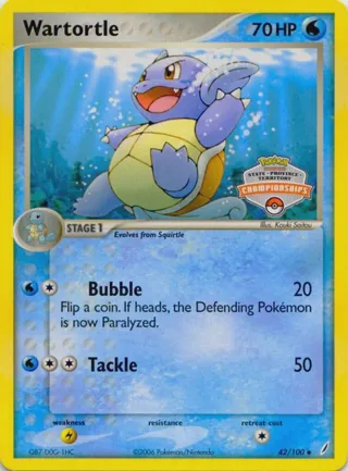 Wartortle - 42/100 (State Championships)