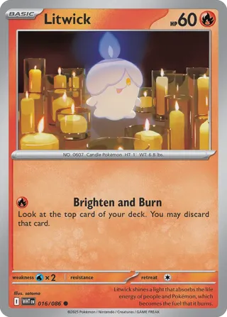 Litwick (Poke Ball Pattern)