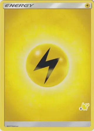 Lightning Energy (#3 Pikachu Stamped)