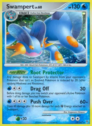 Swampert - 12/147 (DPPt Supreme Victors)