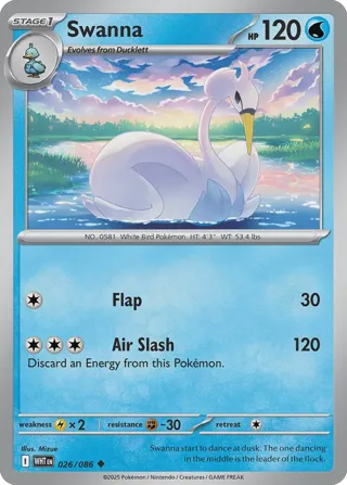 Swanna (Master Ball Pattern)