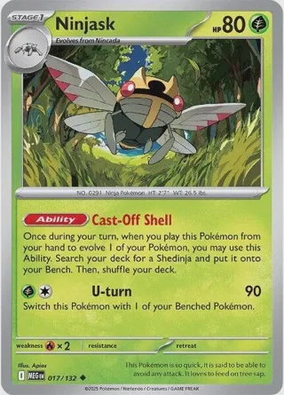 Ninjask - 017/132