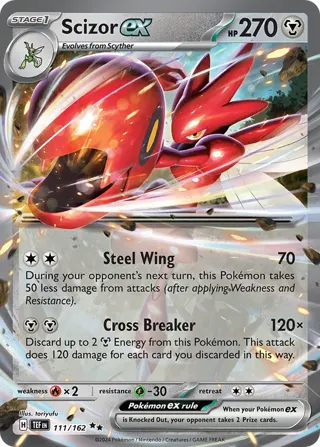 Scizor ex - 111/162